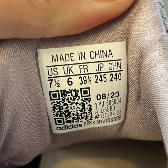 Adidas Ultraboost 40 Dna Womens Sneakers  in Ash Pearl |  Womens Size 7.5 - Picture 7 of 7